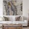 Designart - Onyx detail Composition - Mid-Century Modern Canvas Art